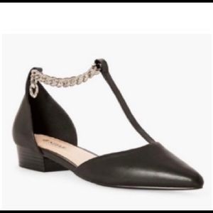 JUSTFAB BLACK FLATS 9.5